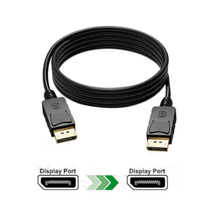 CABLE DISPLAY PORT A DISPLAY PORT MACHO 18MT P PC MONITOR PROYECTOR - 1
