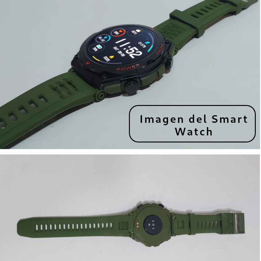 SMART BAND FITNESS TRACKER S66 ALUMINIO IA ASISTAN BLUETOOTH - 3