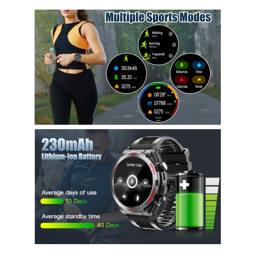 SMART BAND FITNESS TRACKER S66 ALUMINIO IA ASISTAN BLUETOOTH - 7