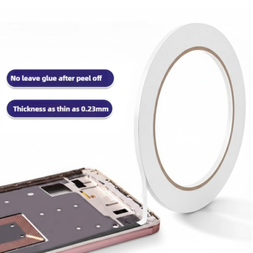 PACK X TRES CINTA DOBLE CARA CONPACTO CELULARES LAPTOPS TABLETS REPARACIÓN 3MM 5MM 1CM SS2477 SS2478 - 3