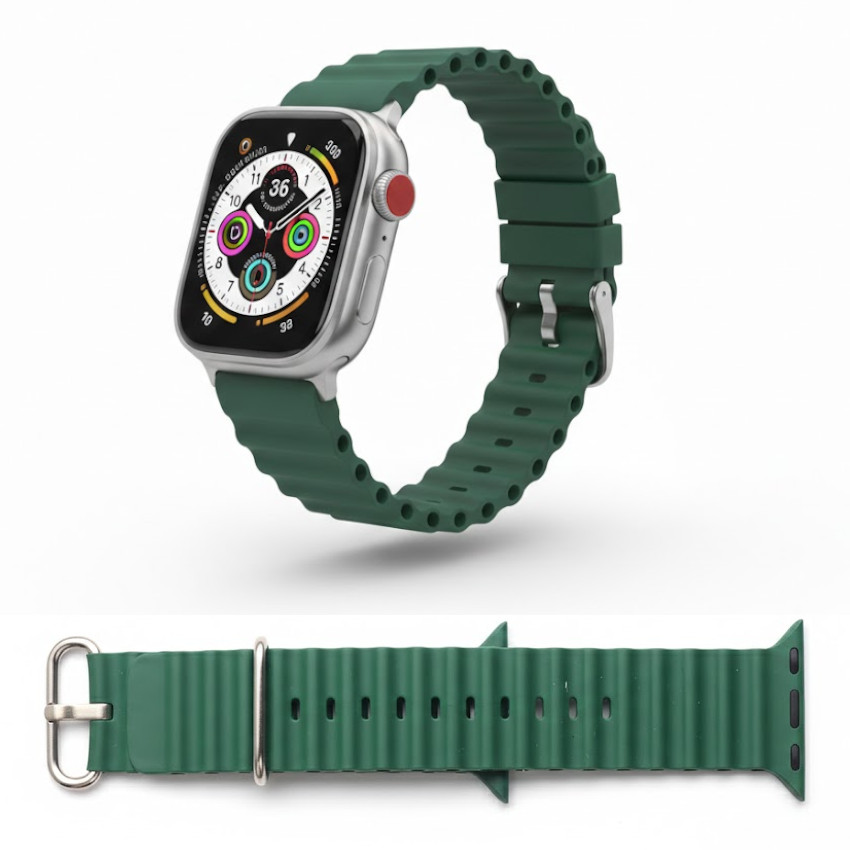 CORREA PARA APPLE WATCH SPORT SILICONA 46 45MM 44MM 42MM - 1
