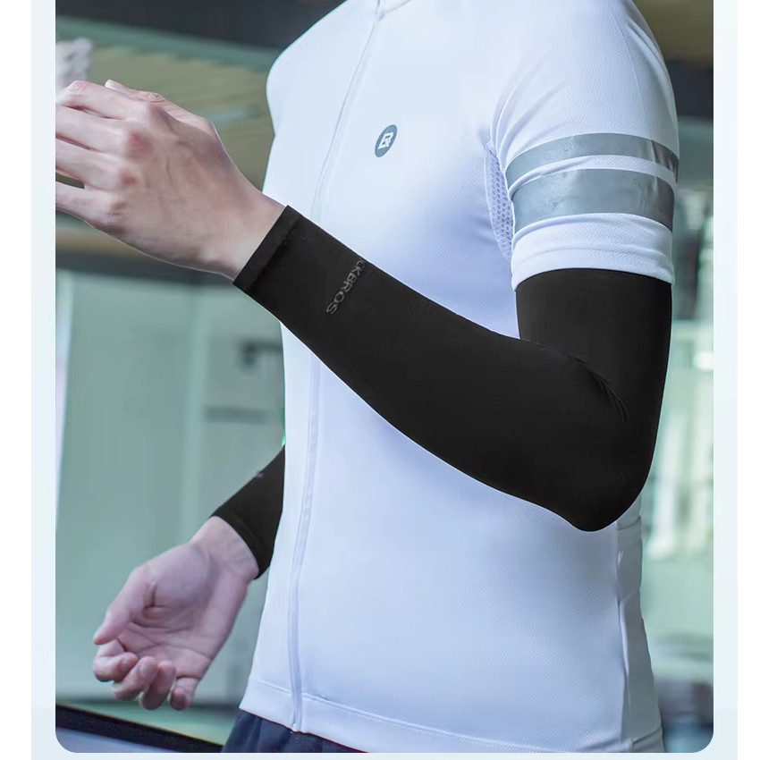 MANGA DEPORTIVA BRAZO MUJER NEGRAS UV MOTO CICLISMO VOLEY ROCKBROS® - 5