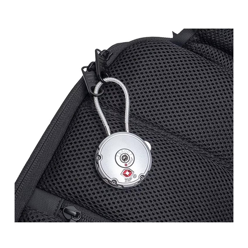 CANDADO TSA SILVER PAD LOK COMBINACION MALETAS TRAVEL CASILLEROS MOCHILAS AEROPUERTOS - 2