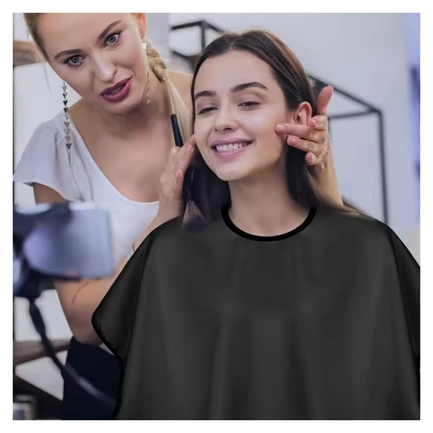 CAPA PELUQUERIA SPA CORTE TINTE CABELLO LARGO 140CM IMPERMEABLE PELUQUERO HOMBRE MUJER UNISEX - 3