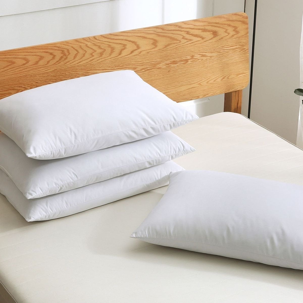 PACK 2 ALMOHADAS PREMIUM HIPOALERGÉNICAS LIVIANAS KING - 1