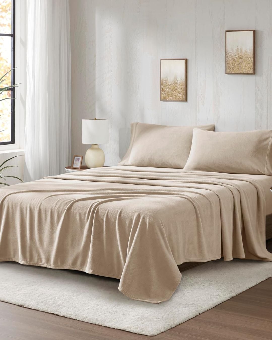 SET SÁBANAS POLAR 1 PLZ BEIGE - 1