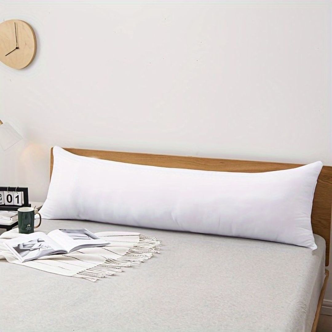COJÍN RECTANGULAR BLANCO 30 X 100 CM - 1