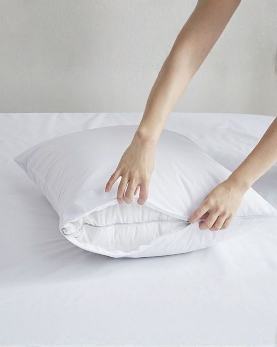 ALMOHADA VIAJERA HIPOALERGÉNICA PREMIUM 45 X 65 CM - 1