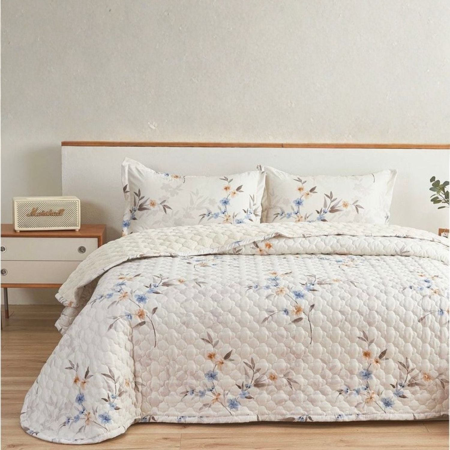 SET CUBRECAMA SHERPA ALGODÓN 2 PLZ - 1