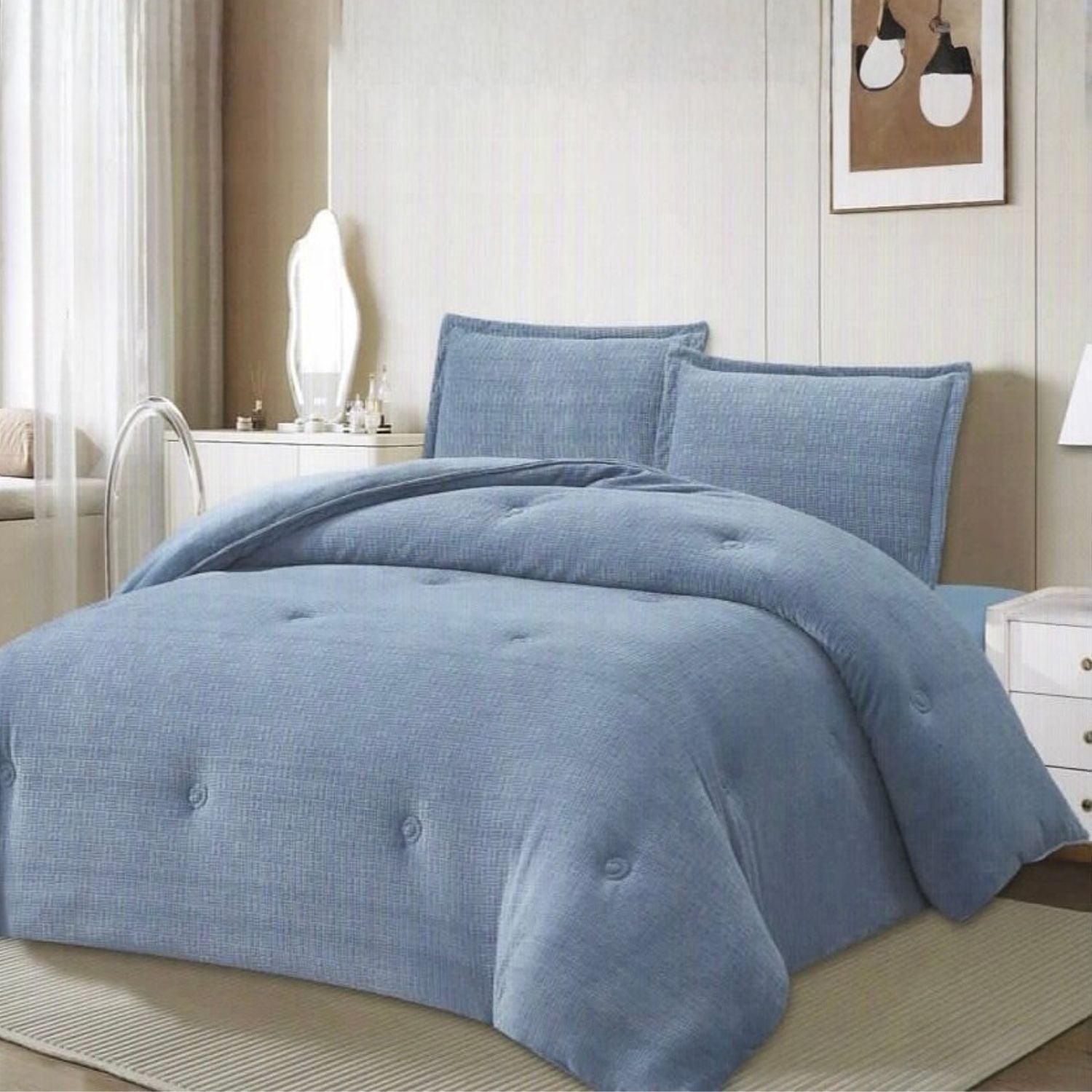 SET EDREDÓN PIEL DE ANGEL PREMIUM QUEEN - 1