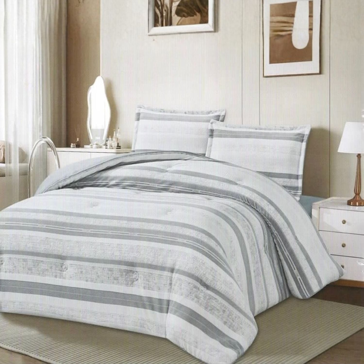 SET EDREDÓN PIEL DE ANGEL PREMIUM KING - 1