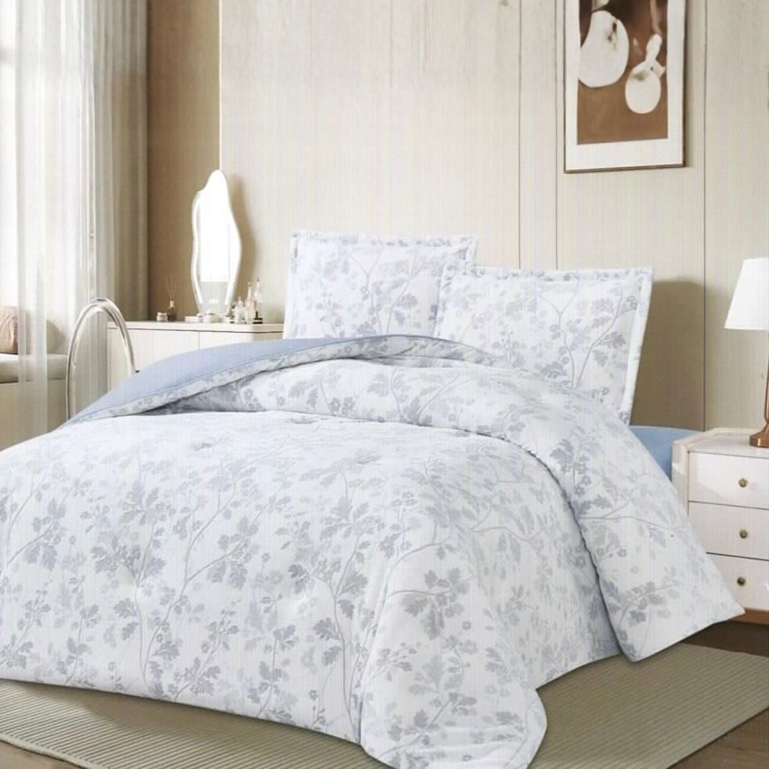 SET EDREDÓN PIEL DE ANGEL PREMIUM QUEEN - 1