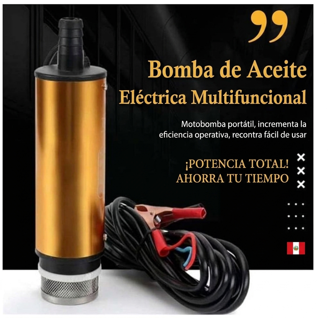 BOMBA DE TRASVASIJE DIESEL 12VOLTIOS ,SUMERGIBLE - 2