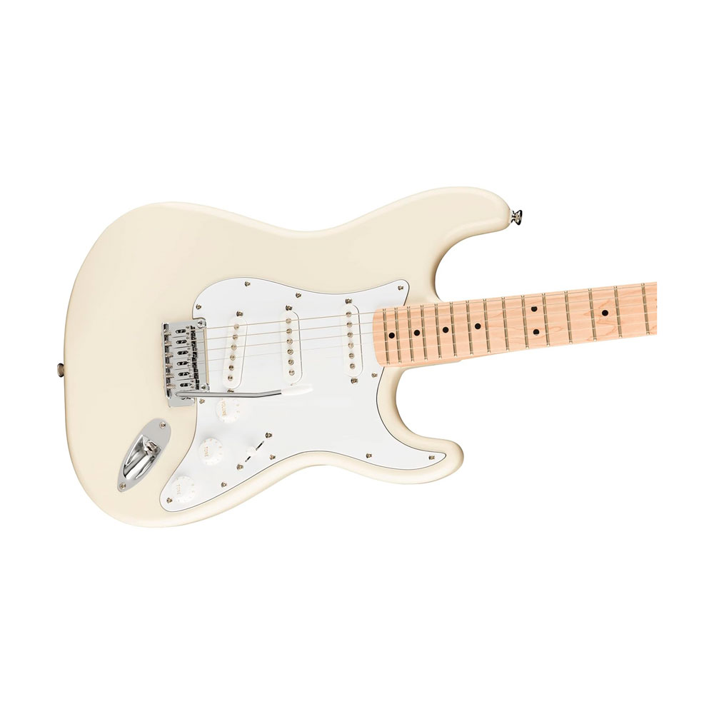 GUITARRA ELECTRICA FENDER SQUIER AFFINITY STRATOCASTER OLYMPIC WHITE - 4