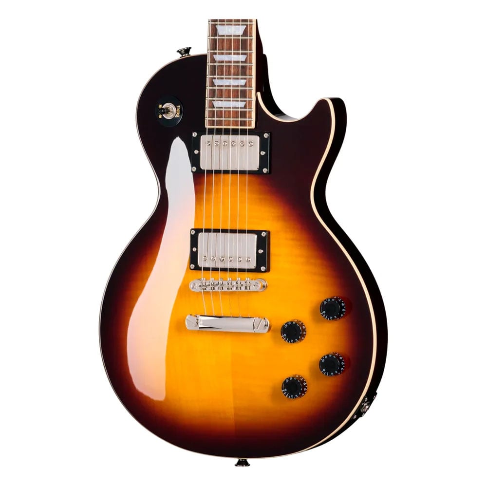 GUITARRA ELECTRICA EPIPHONE LES PAUL TRIBUTE PLUS VINTAGE SUNBURST NICKEL E1LPTPVSNH1 - 2