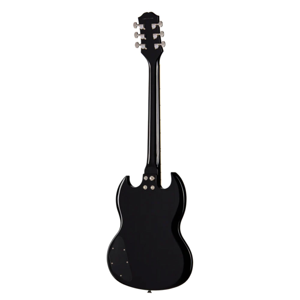 GUITARRA ELECTRICA EPIPHONE SG TRIBUTE PLUS TRANSPARENT EBONY NICKEL E1SGTPEBBNH1 - 2