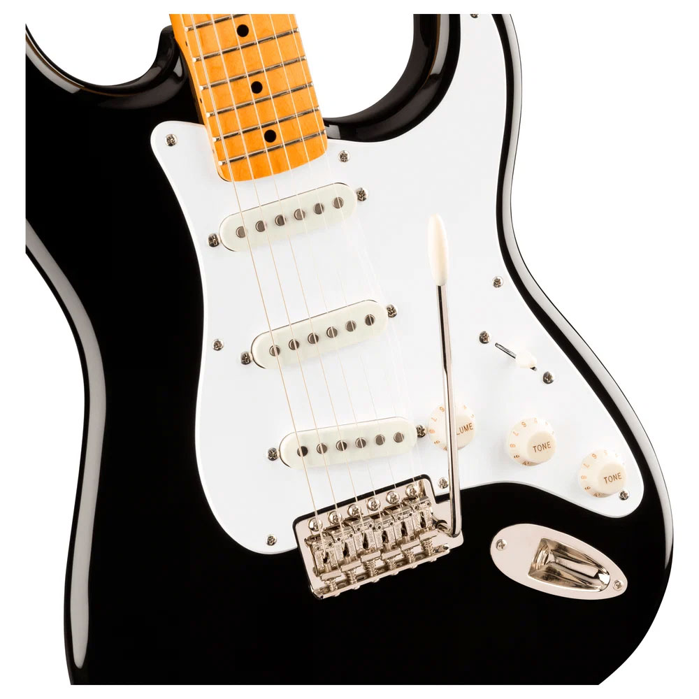 GUITARRA ELECTRICA FENDER SQUIER CLASIC VIBE 50S STRATOCASTER BLACK CV 50S STRAT MN WPG BLK - 3