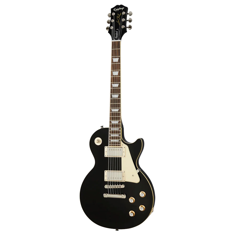 GUITARRA ELECTRICA EPIPHONE LES PAUL STANDARD 60S EBONY EILS6EBNH1 - 1