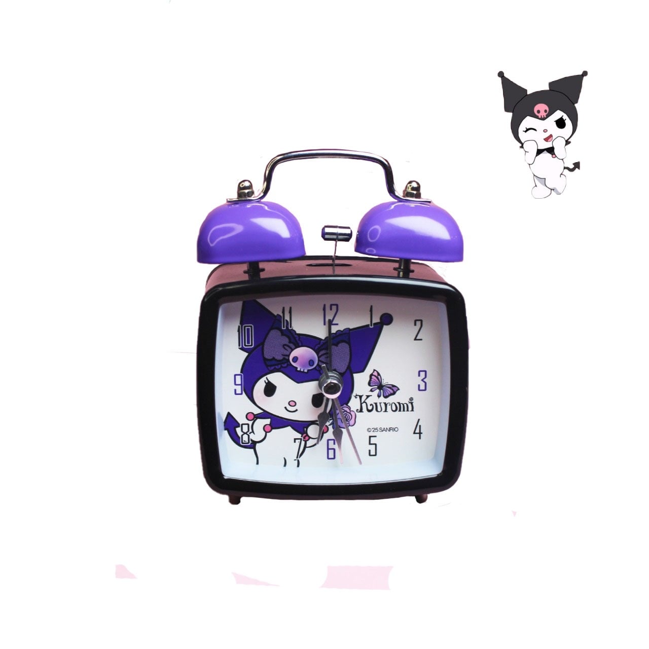 RELOJ DESPERTADOR KUROMI NIÑA DE MESA DORMITORIO - 2