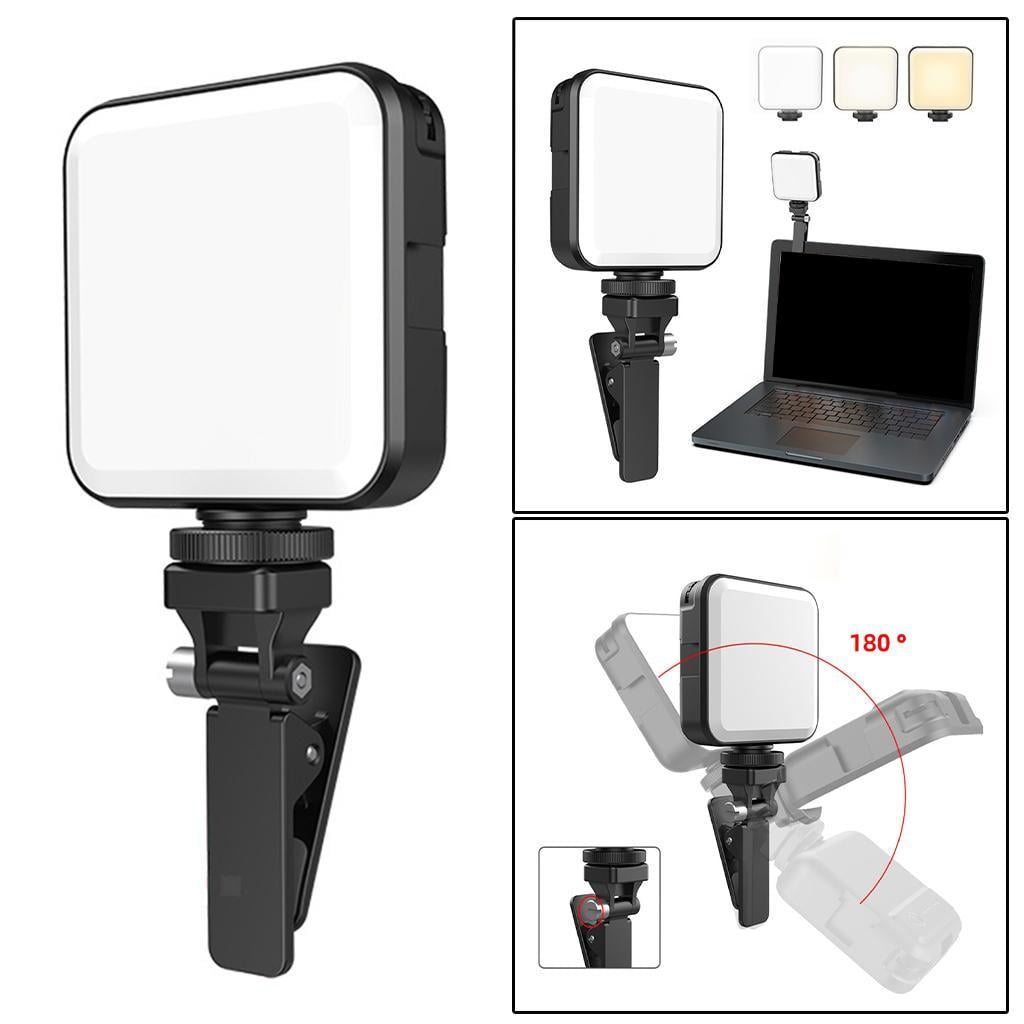 LUZ LED SELFIE CUADRADO PARA CELULAR MINI LUZ MULTIFUNCIONAL - 2