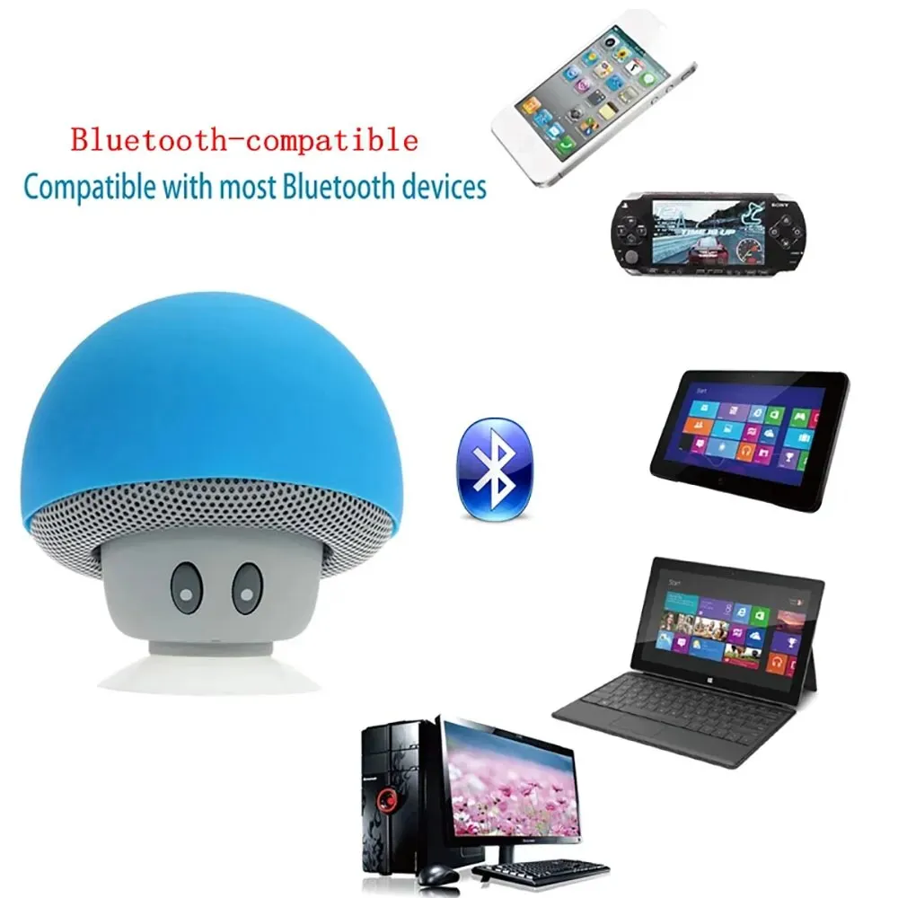 PARLANTE BLUETOOTH MINI PORTATIL CON MICROFONO HONGUITO CON CHUPON - 6