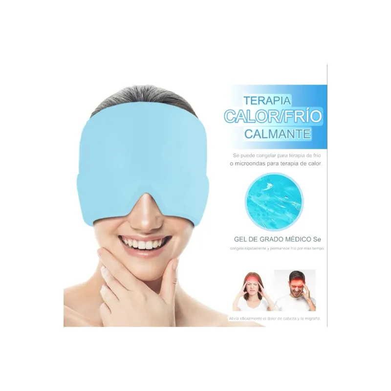 GORRO ANTIMIGRAÑA COMPRESA PARA EL DOLOR DE CABEZA ANTIESTRES - 5