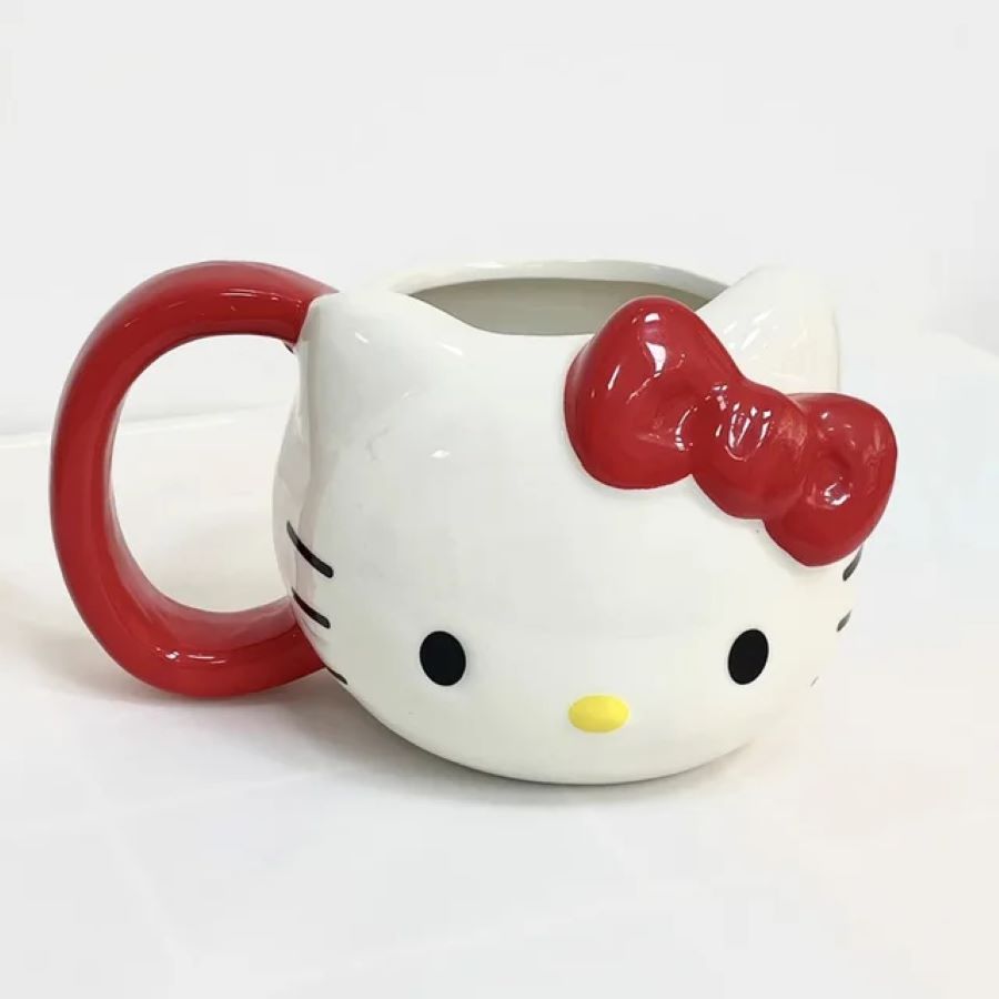 TAZA HELLO KITTY DE CERAMICA 420ML 2 PIEZAS - 6