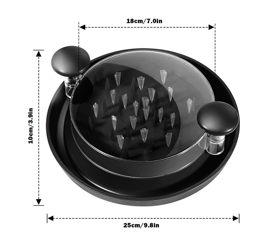 TRITURADOR DE ALIMENTOS DESMENUZADOR DE POLLO BASE ANTIDESLIZANTE COCINA - 3