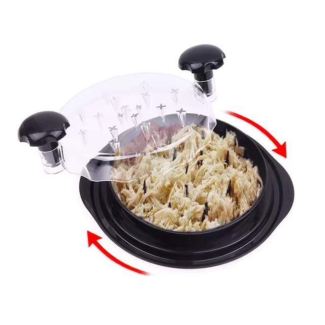 TRITURADOR DE ALIMENTOS DESMENUZADOR DE POLLO BASE ANTIDESLIZANTE COCINA - 6