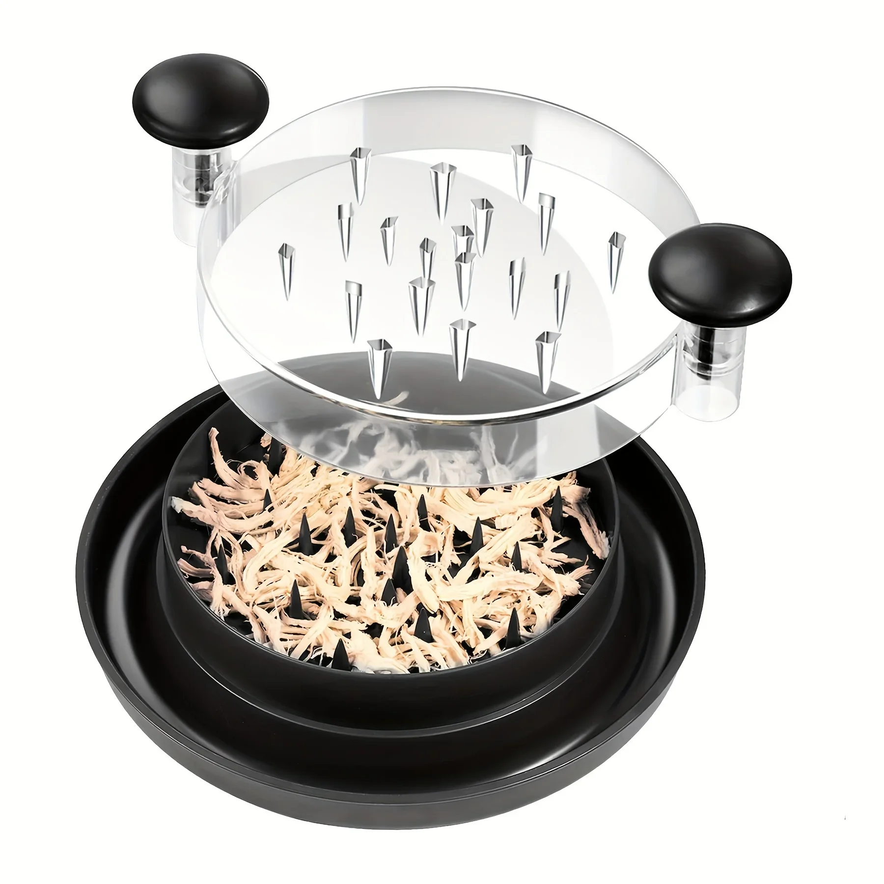 TRITURADOR DE ALIMENTOS DESMENUZADOR DE POLLO BASE ANTIDESLIZANTE COCINA - 7