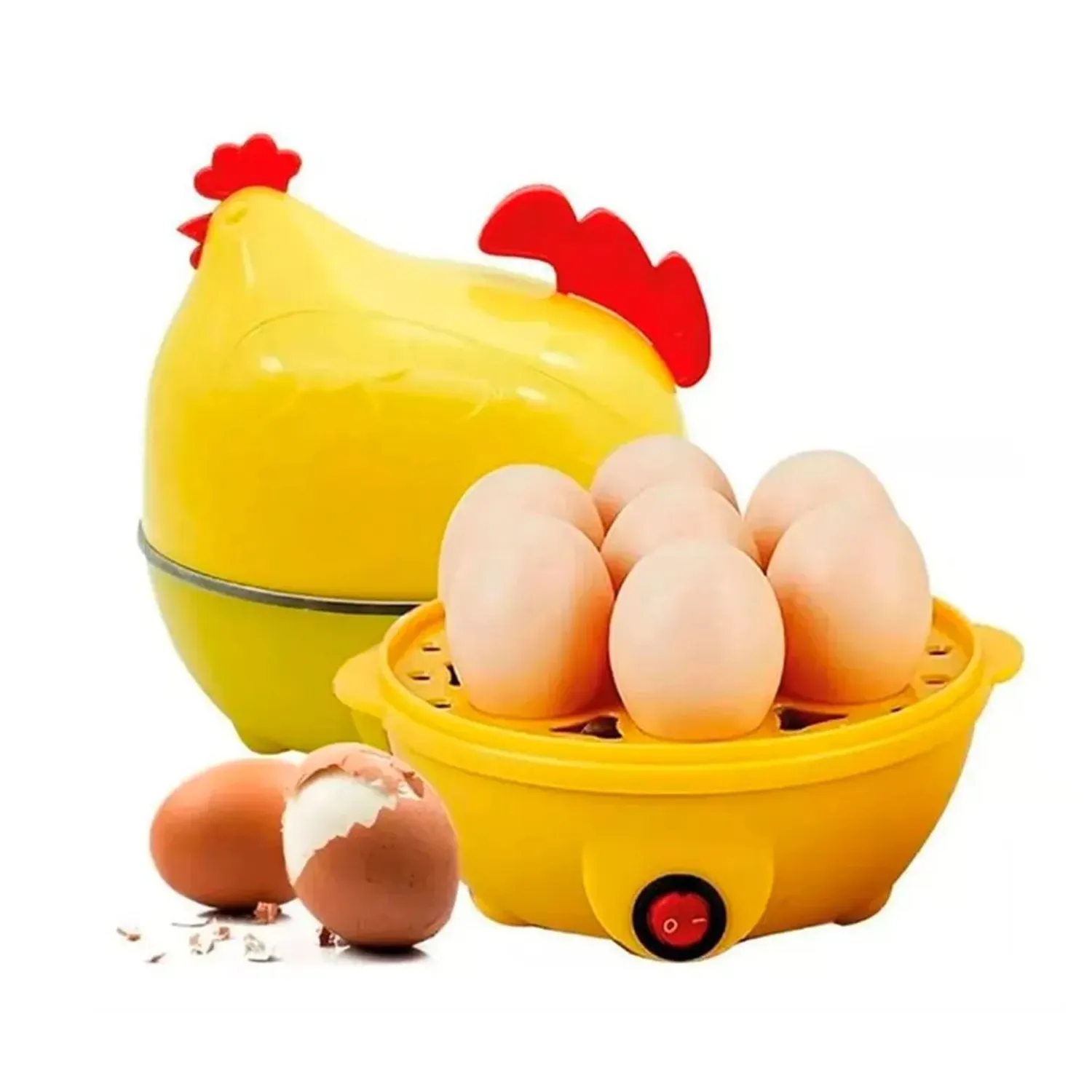 HERVIDOR ELÉCTRICO DE HUEVOS 7 UNIDADES CON APAGADO AUTOMÁTICO - 1