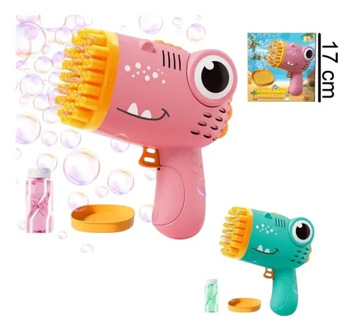 PISTOLA DE BURBUJAS NIÑAS JUGUETE INFANTIL A PILAS - 5