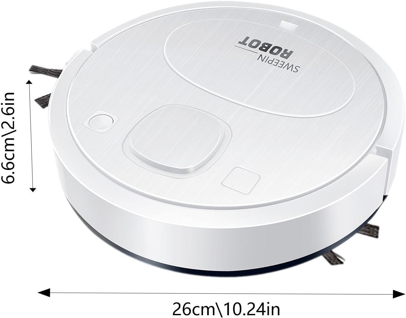 ASPIRADORA INTELIGENTE ROBOT PARA POLVO LIMPIEZA CASA RECARGABLE USB - 3