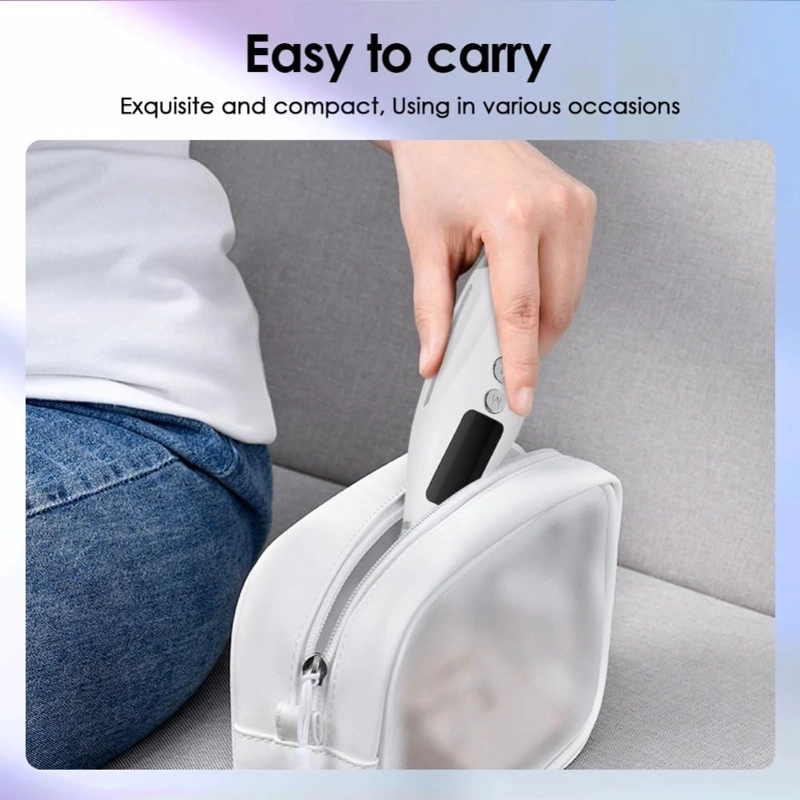 MASAJEADOR FACIAL DISPOSITIVO DE BELLEZA CARA Y CUELLO 5 EN 1 CON LUZ LED Y MASAJE VIBRANTE - 8