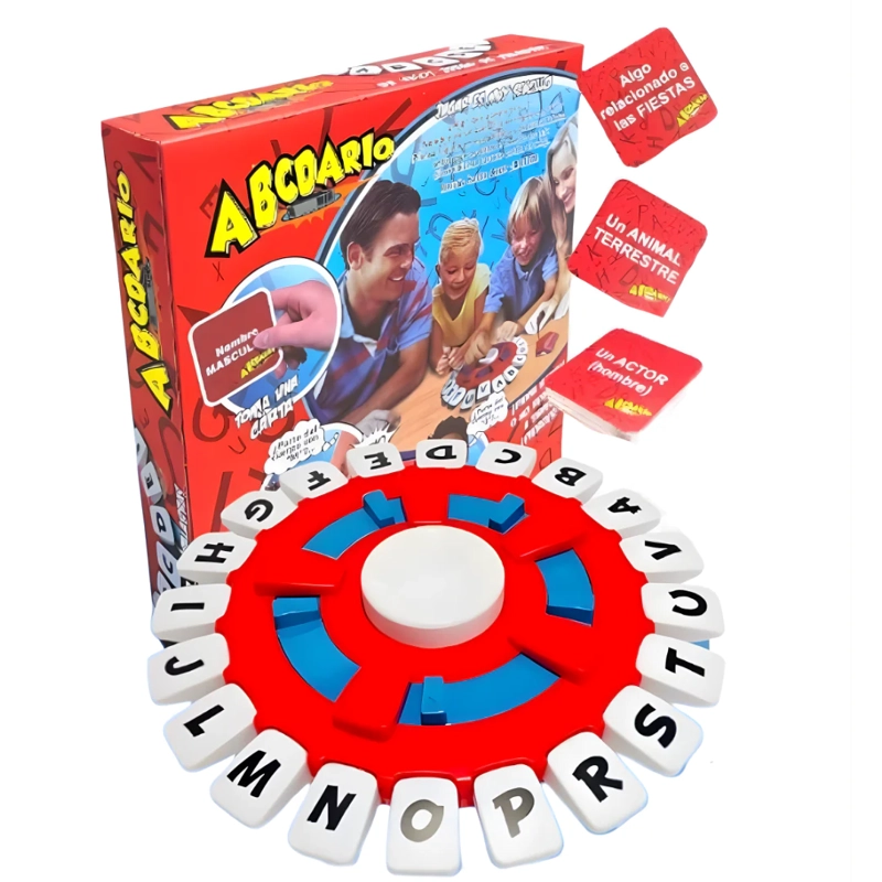 JUEGO DE MESA ELECTRÓNICO ABCDARIO RAPIDEZ MENTAL NIÑOS NIÑAS REGALO NAVIDAD EDUCATIVO FAMILIAR - 1