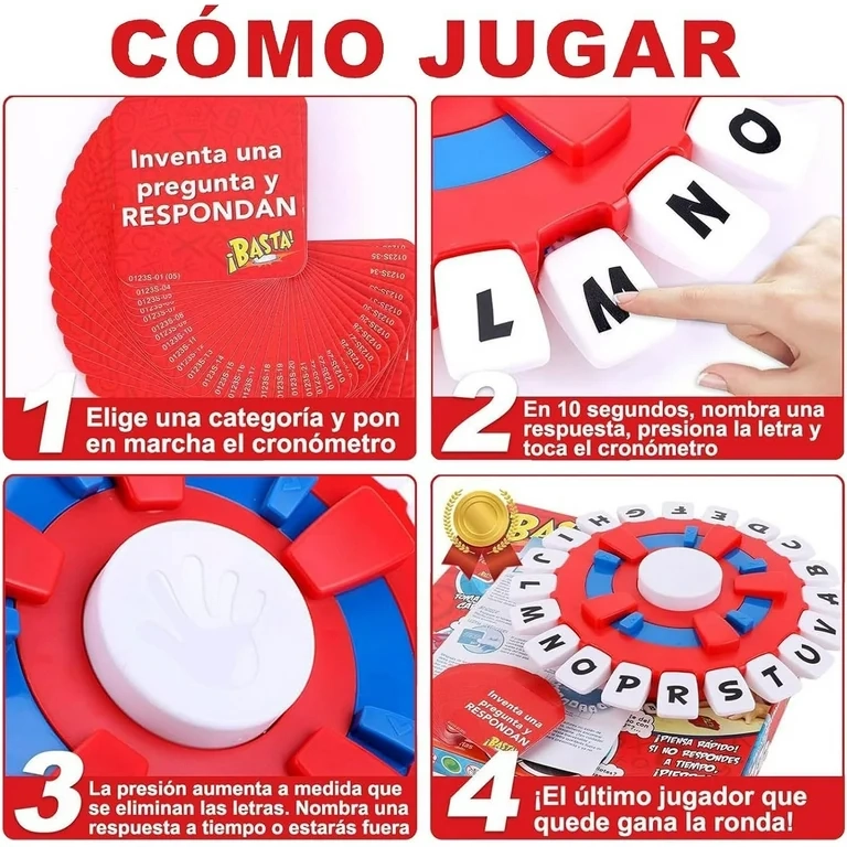 JUEGO DE MESA ELECTRÓNICO ABCDARIO RAPIDEZ MENTAL NIÑOS NIÑAS REGALO NAVIDAD EDUCATIVO FAMILIAR - 4