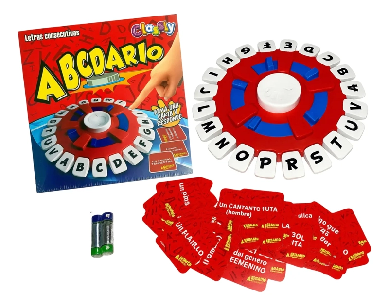 JUEGO DE MESA ELECTRÓNICO ABCDARIO RAPIDEZ MENTAL NIÑOS NIÑAS REGALO NAVIDAD EDUCATIVO FAMILIAR - 6