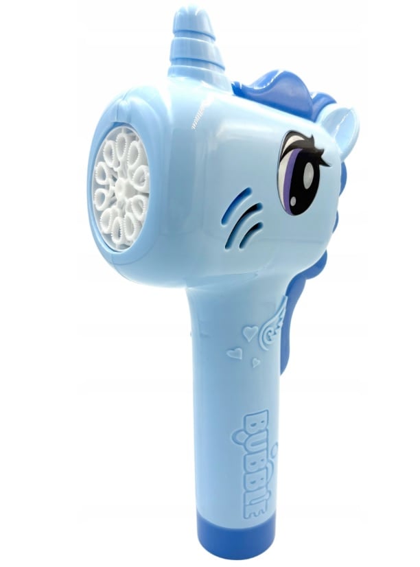 JUGUETE MÁQUINA DE BURBUJAS UNICORNIO 36 CM CON BOTELLA INCLUIDA NIÑOS 3+ - 3