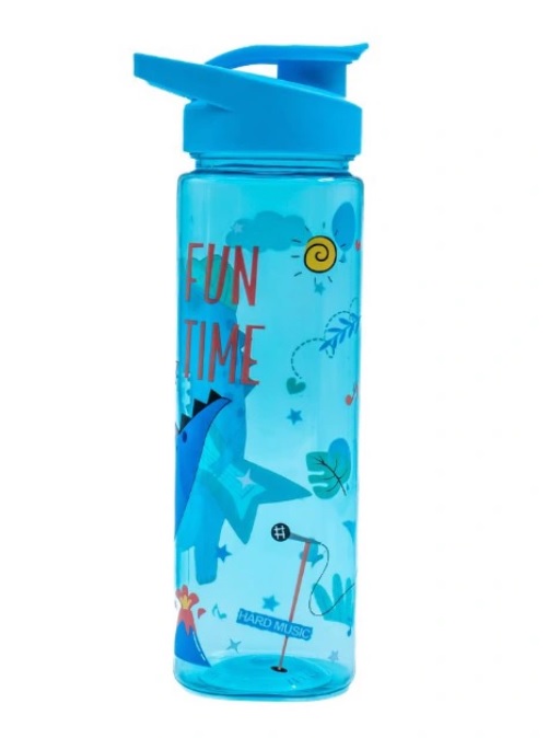 TOMATODO COLEGIO 750 ML NIÑOS DINOSAURIOS BOTELLA REUTILIZABLE TAPA CON BOQUILLA 23 CM - 5
