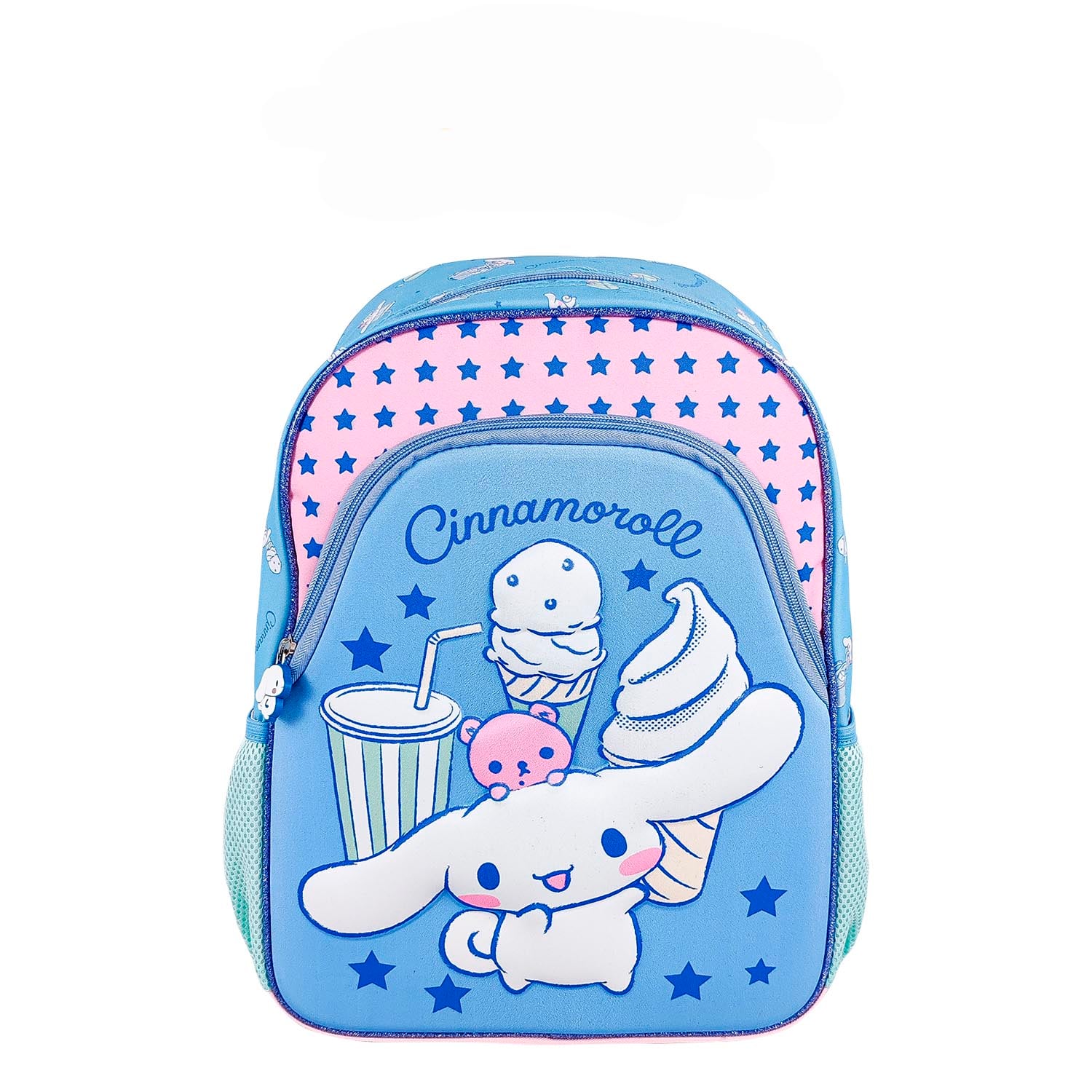 SET MOCHILA HELLO KITTY OFICIO ESPALDA LONCHERA CARTUCHERA DELUXE EVA 3D - 2