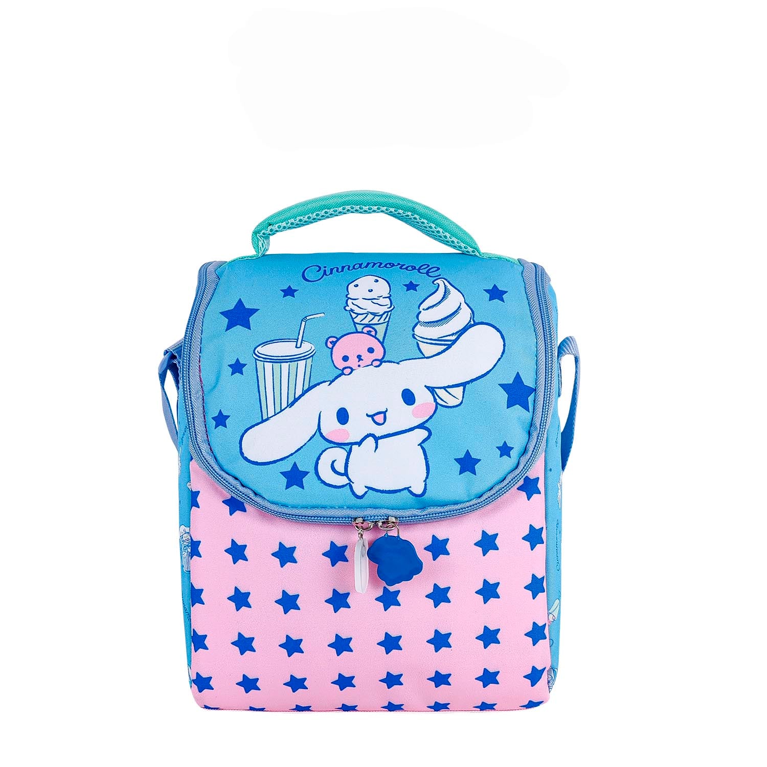 SET MOCHILA HELLO KITTY OFICIO ESPALDA LONCHERA CARTUCHERA DELUXE EVA 3D - 4