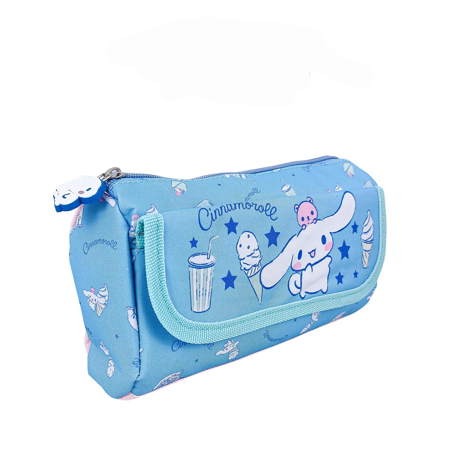 SET MOCHILA HELLO KITTY OFICIO ESPALDA LONCHERA CARTUCHERA DELUXE EVA 3D - 7