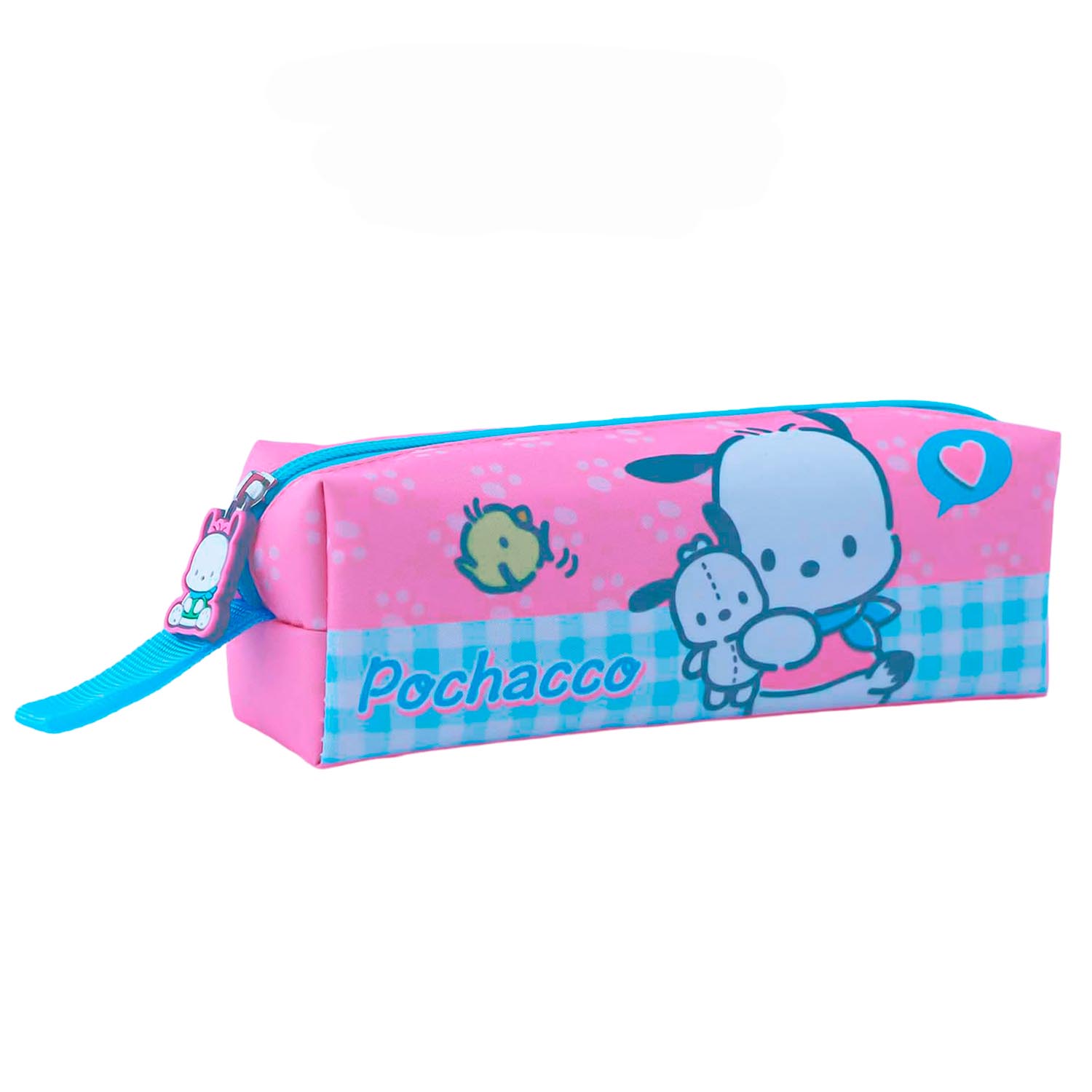 SET MOCHILA POCHACCO MALETA NIÑA + LONCHERA + CARTUCHERA SCOOL KOMBAT GRANDE RUEDAS TROLLEY - 7