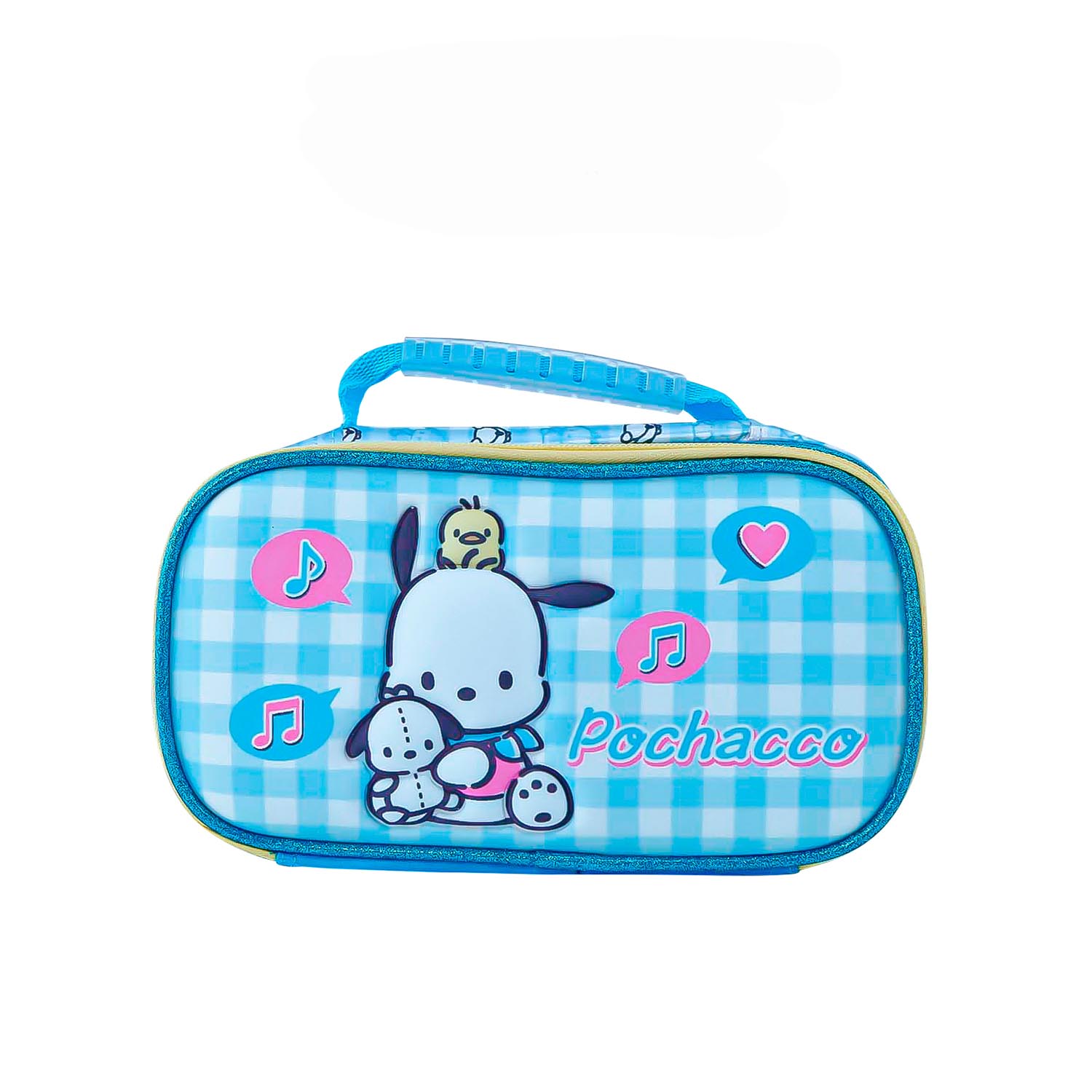 SET MOCHILA POCHACCO MALETA ESPALDA NIÑA OFICIO SCOOL KOMBAT LONCHERA CARTUCHERA KAWAII - 6