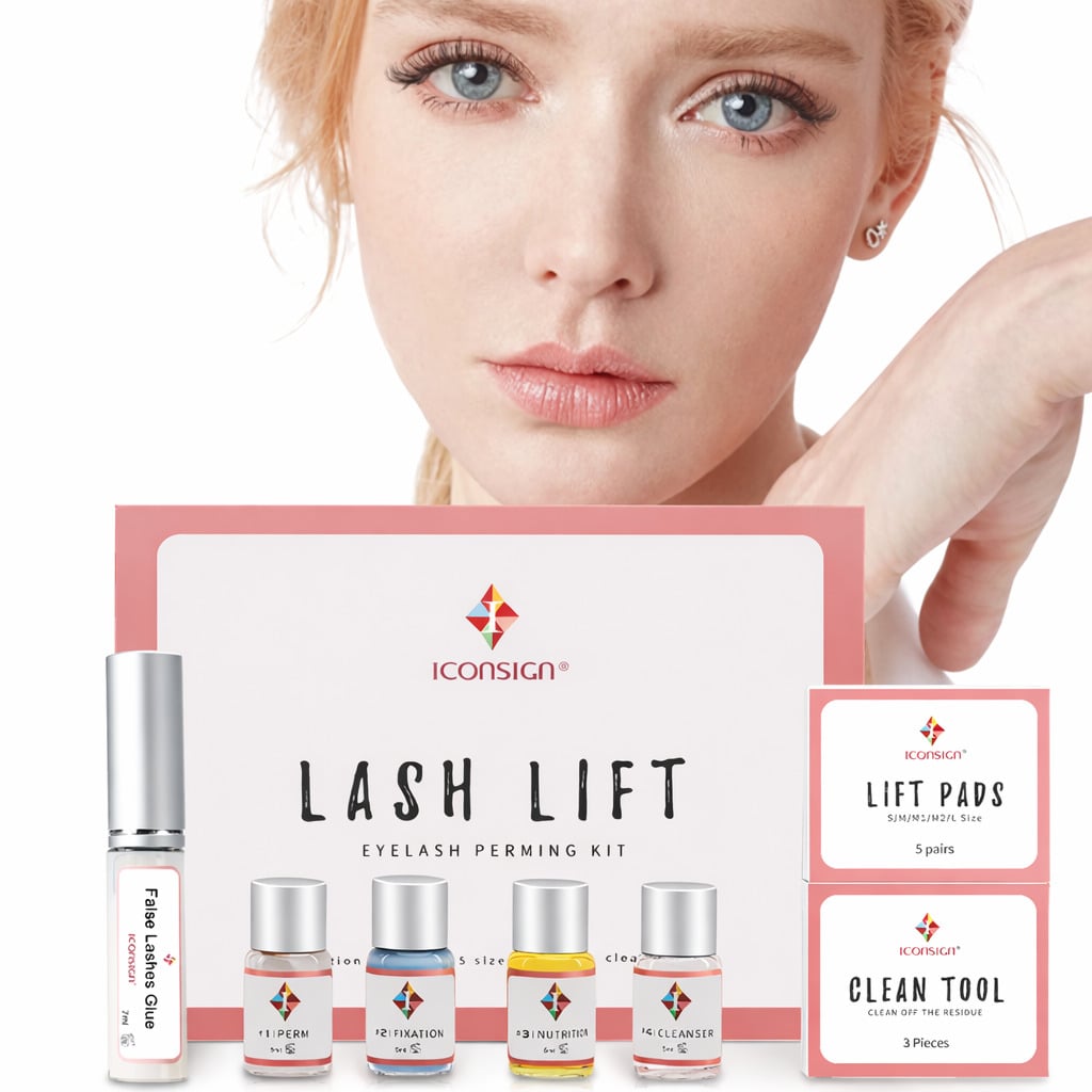 KIT DE LIFTING DE PESTAÑAS LASH LIFT ICONSIGN PERMANENTE PROFESIONAL - 1