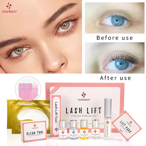 KIT DE LIFTING DE PESTAÑAS LASH LIFT ICONSIGN PERMANENTE PROFESIONAL - 3