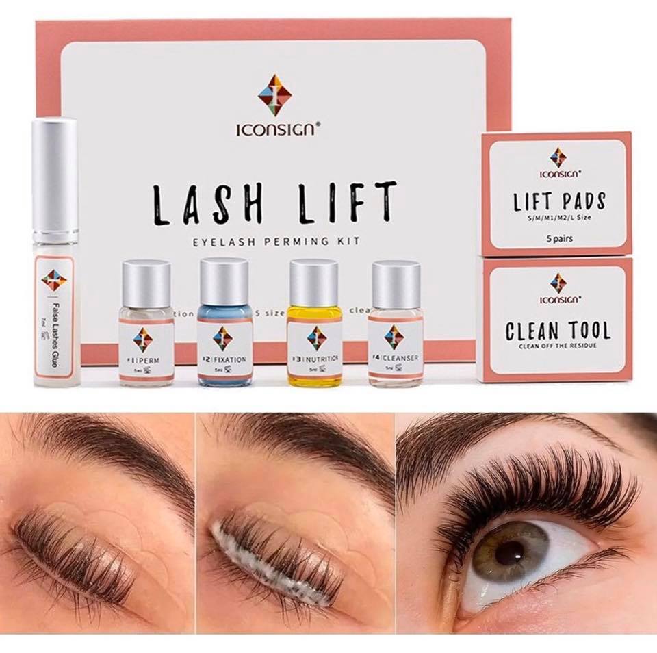 KIT DE LIFTING DE PESTAÑAS LASH LIFT ICONSIGN PERMANENTE PROFESIONAL - 7