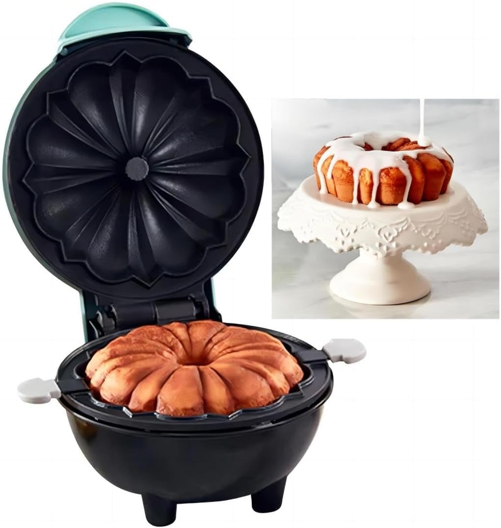 MINI KEKERA QUEQUES MAQUINA MINI KEKES CAKES ELÉCTRICA ANTIAHERENTE POSTRES COCINA RÁPIDA - 2
