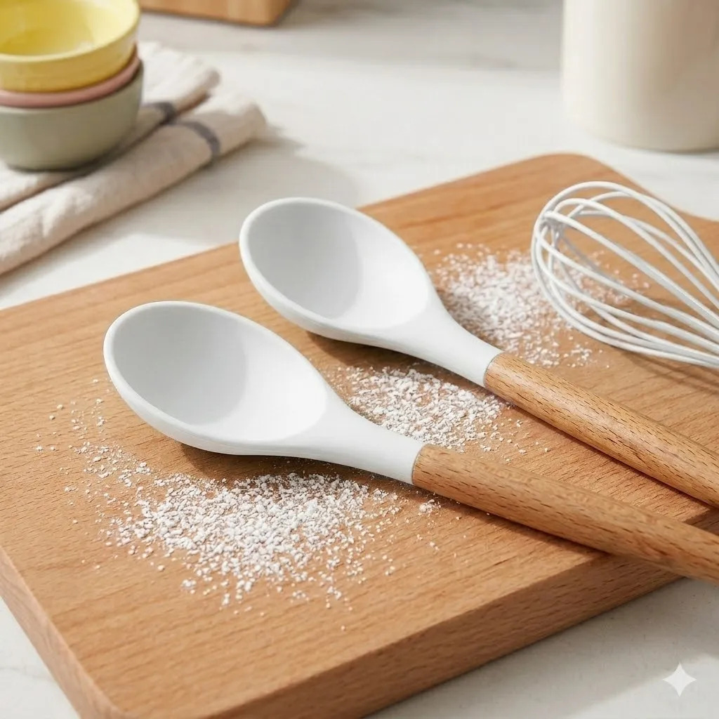 SET UTENSILIOS DE COCINA REPOSTERIA MINI 12 PIEZAS SILICONA Y MADERA - 7