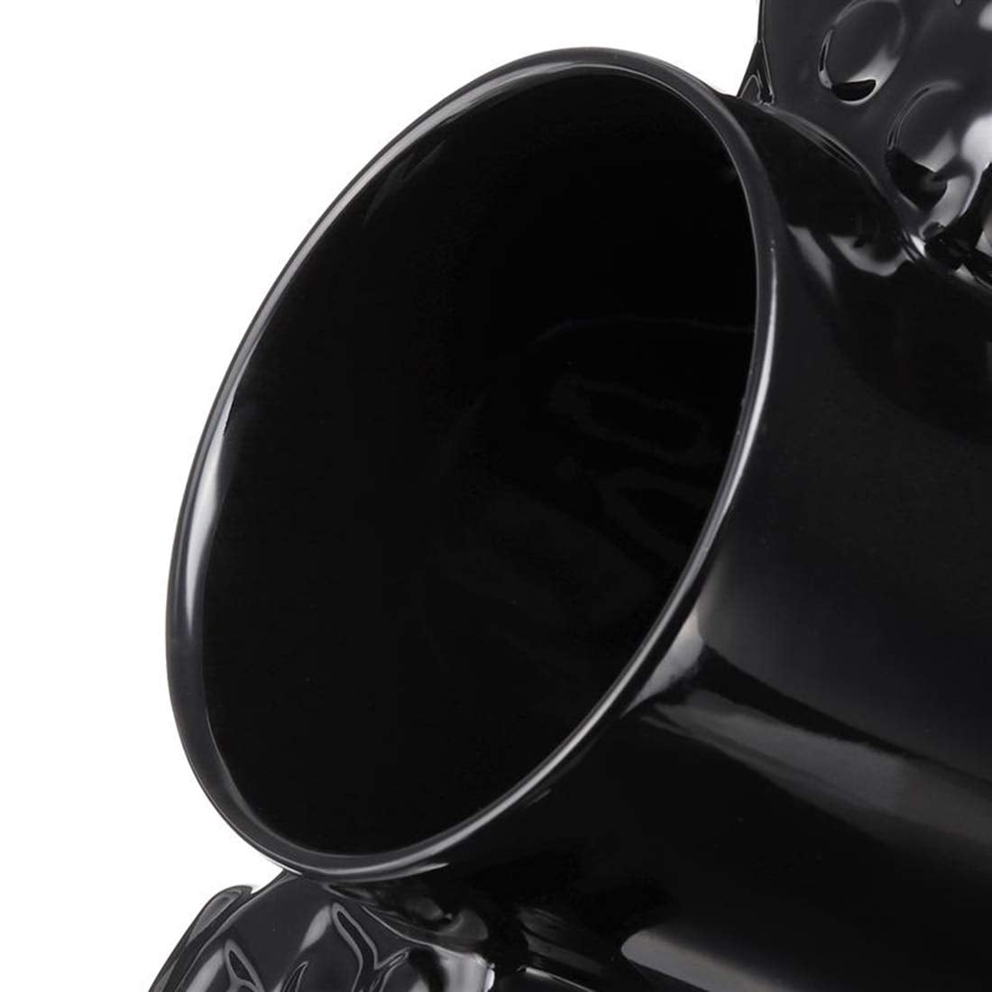TAZA GAMER MUG GAME OVER CERÁMICA CON CONTROL NEGRO 400 ML - 5